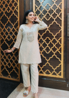 Mogra mirror co-ord Set