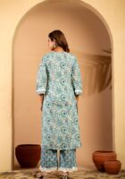 Jaipuri bloom cotton kurta set