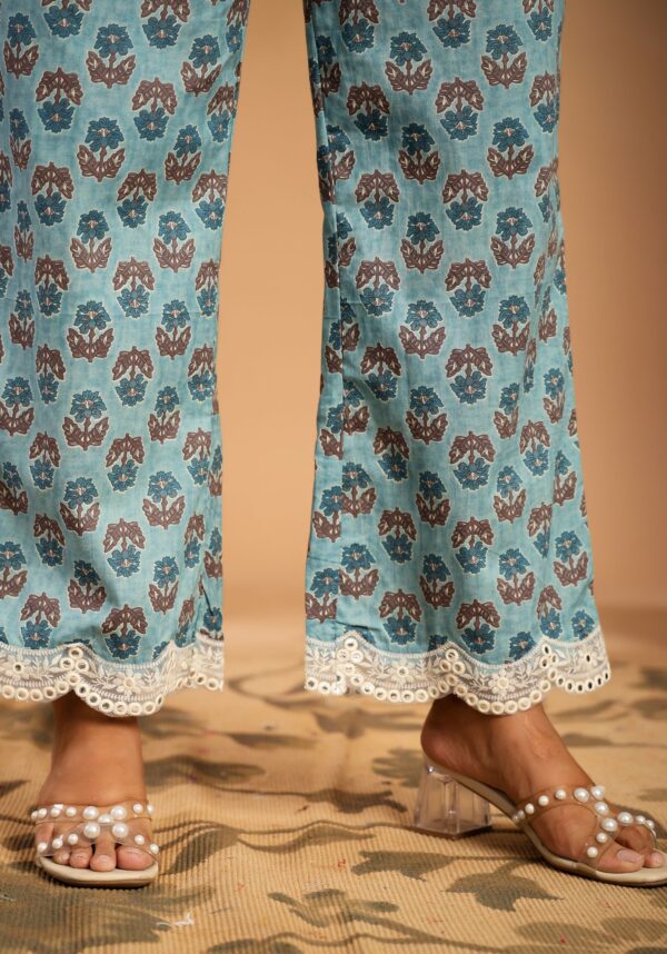 Jaipuri bloom cotton kurta set