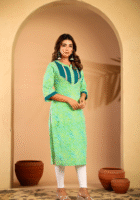 Mehar leheriya pure cotton kurta