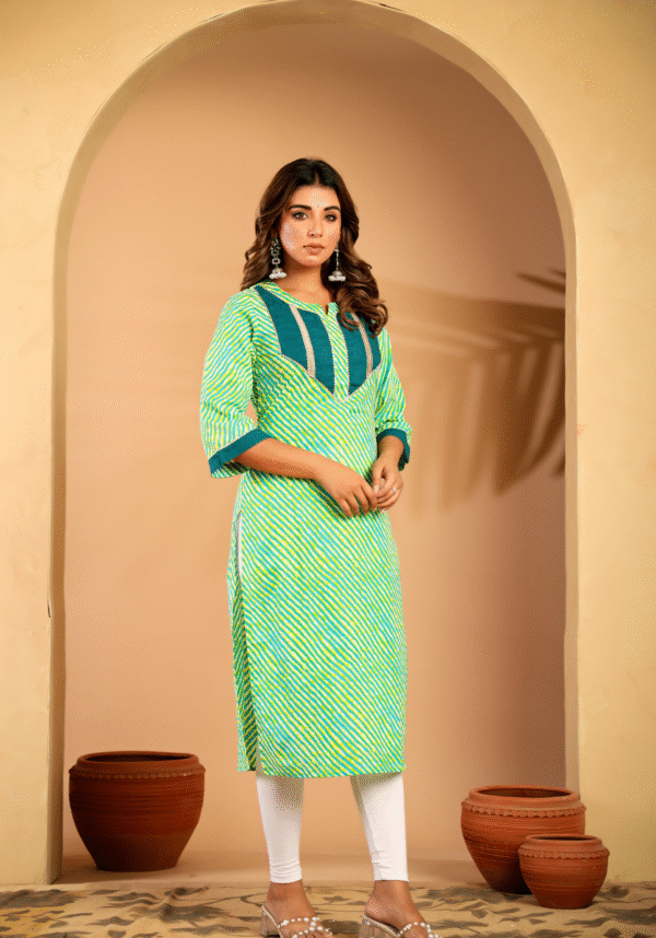 Mehar leheriya pure cotton kurta
