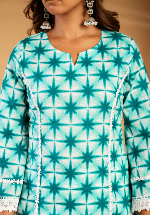 Starry elegance cotton kurta