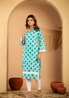 Starry elegance cotton kurta