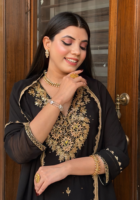 Shabnam Black Kurta Set