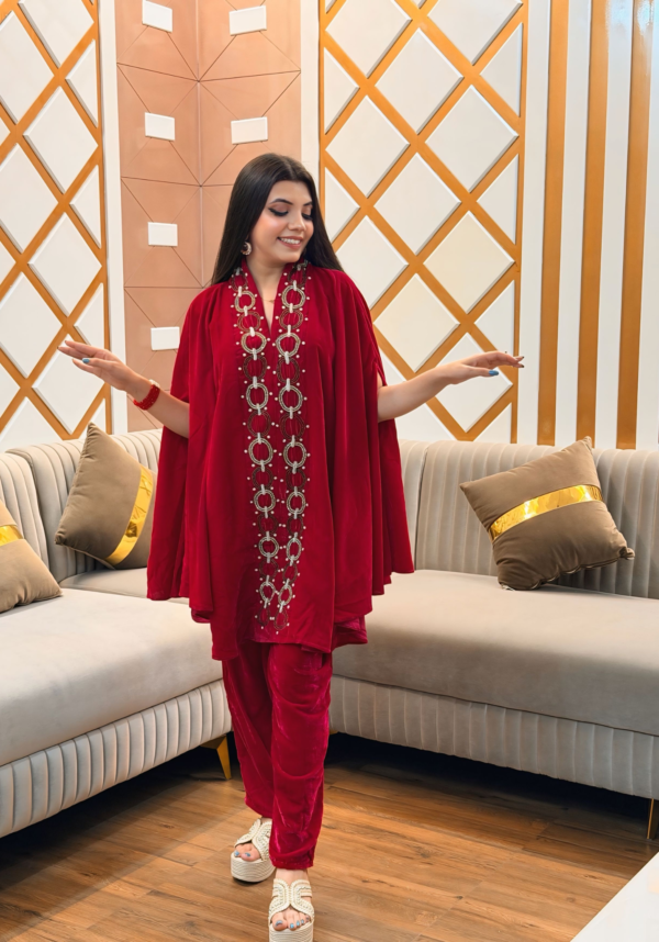 Rosaara Pink Cape Co-ord