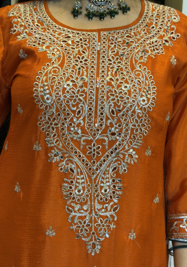 Meher Rust Kurta Set
