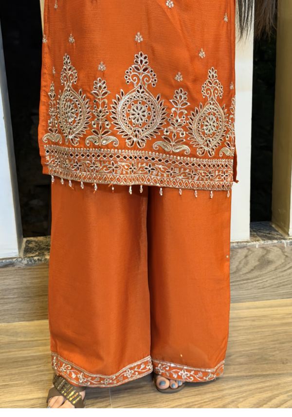 Meher Rust Kurta Set