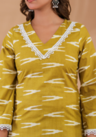 Mehreen – Green Pure Cotton Co-ord Set