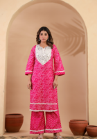 Gul Noor – Pink Cotton Kurta Set
