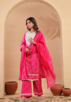 Gul Noor – Pink Cotton Kurta Set